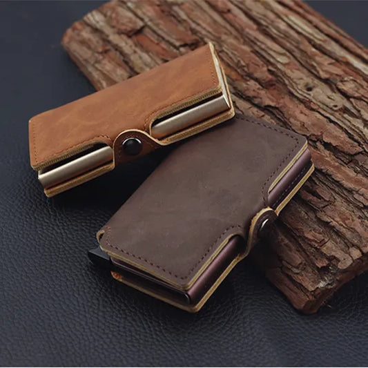 Leather Slim Credit Card Holder