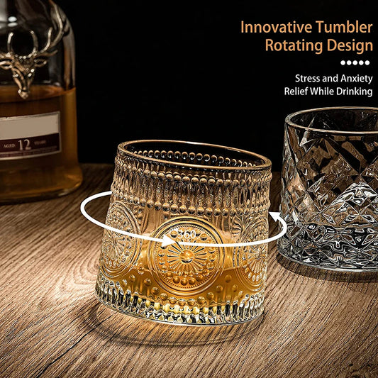 Rotating Whisky Glass